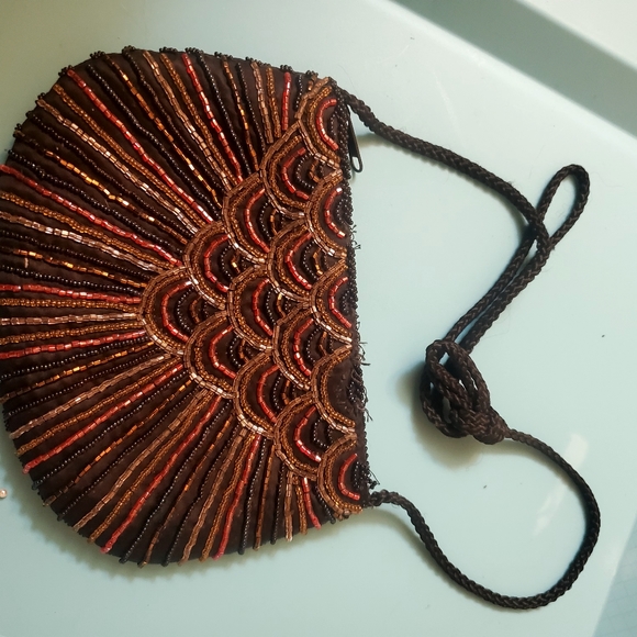 Source Unknown Handbags - Sml beaded clutch